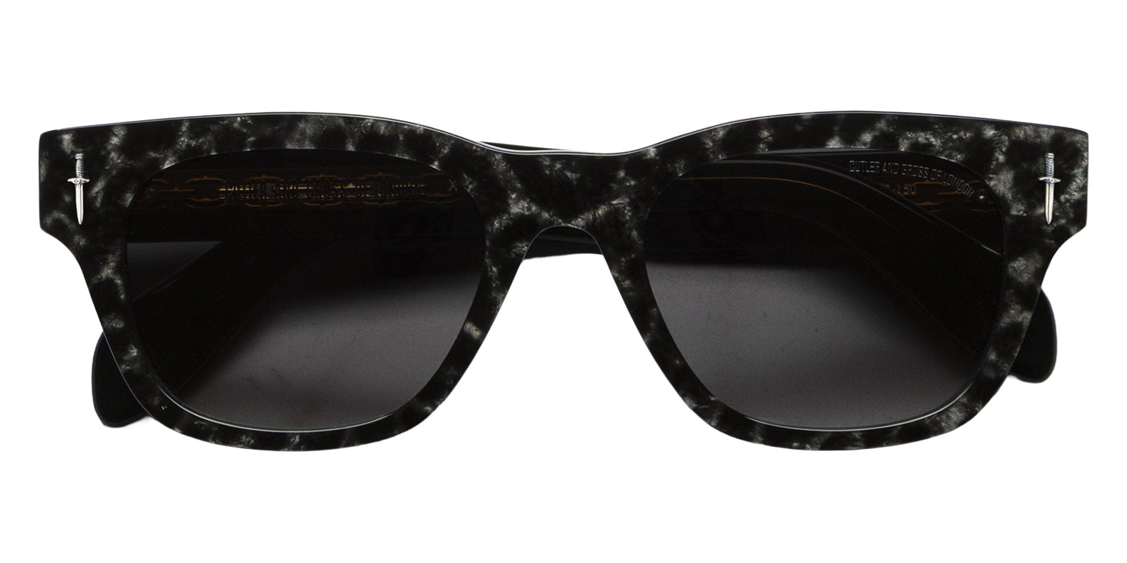 Cutler and Gross® The Great Frog Crossbones CG TGF Crossbones SUN Leopard on Black 53 - Leopard on Black