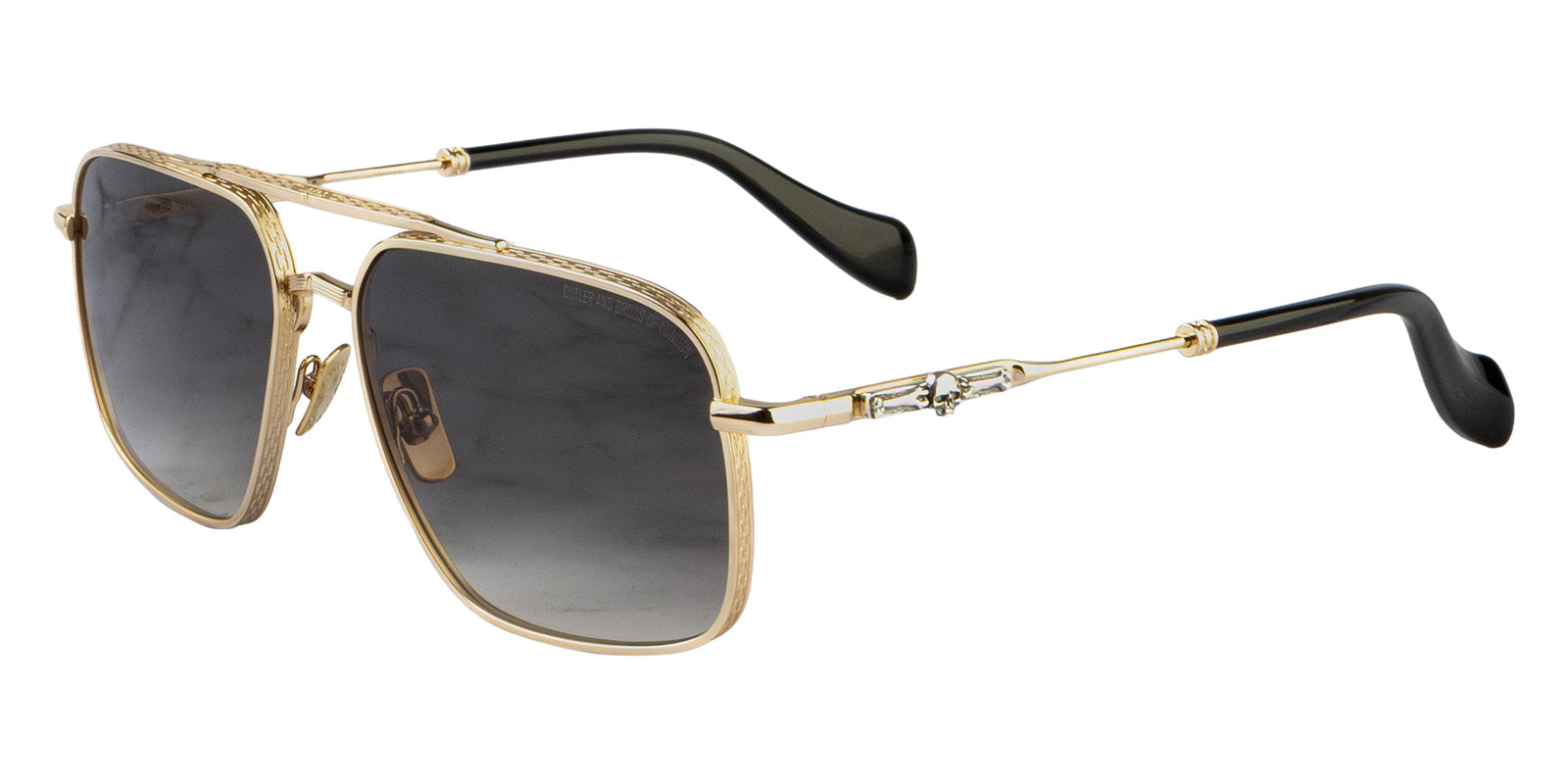 Cutler and Gross® The Great Frog Ganton CG TGF Ganton SUN Gold/Silver/Grey 59 - Gold/Silver/Grey