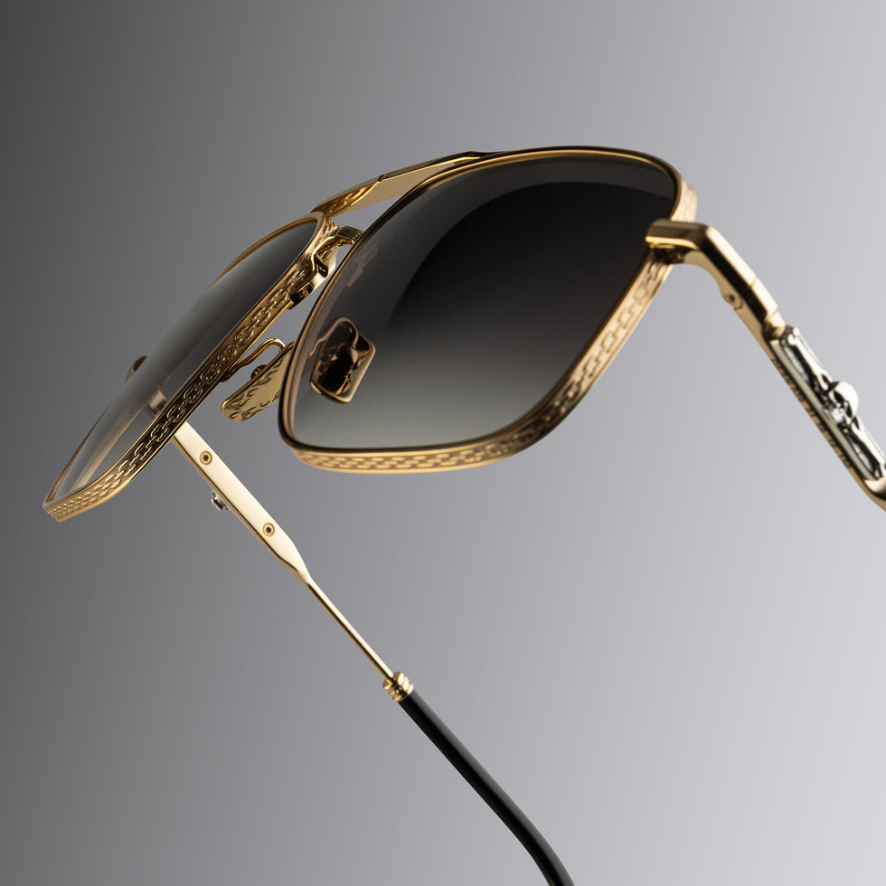 Cutler and Gross® The Great Frog Ganton CG TGF Ganton SUN Gold/Silver/Grey 59 - Gold/Silver/Grey