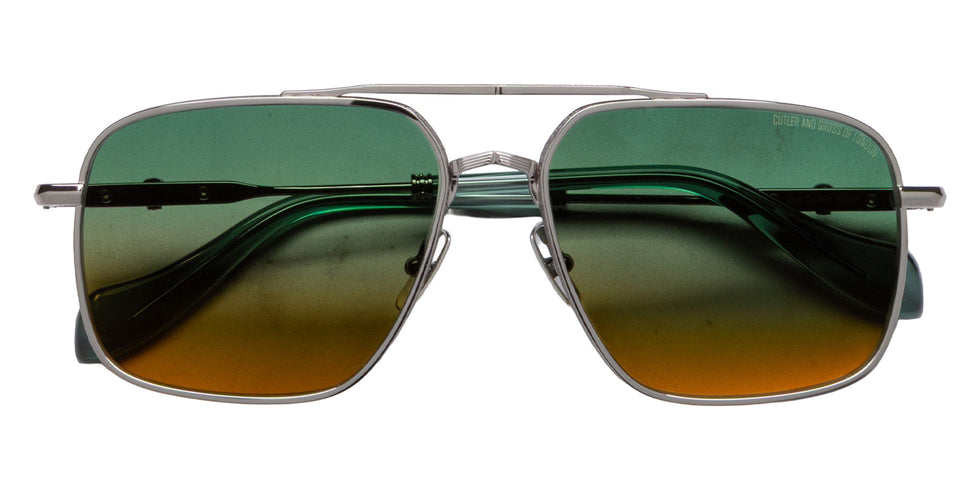 Cutler and Gross® The Great Frog Ganton CG TGF Ganton SUN Gun Metal/Silver 59 - Gun Metal/Silver