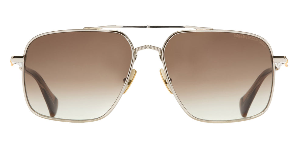 Cutler and Gross® The Great Frog Ganton CG TGF Ganton SUN Silver/Gold 59 - Silver/Gold