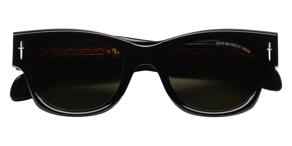 Cutler and Gross® The Great Frog Halen CG TGF Halen SUN Black 52 - Black