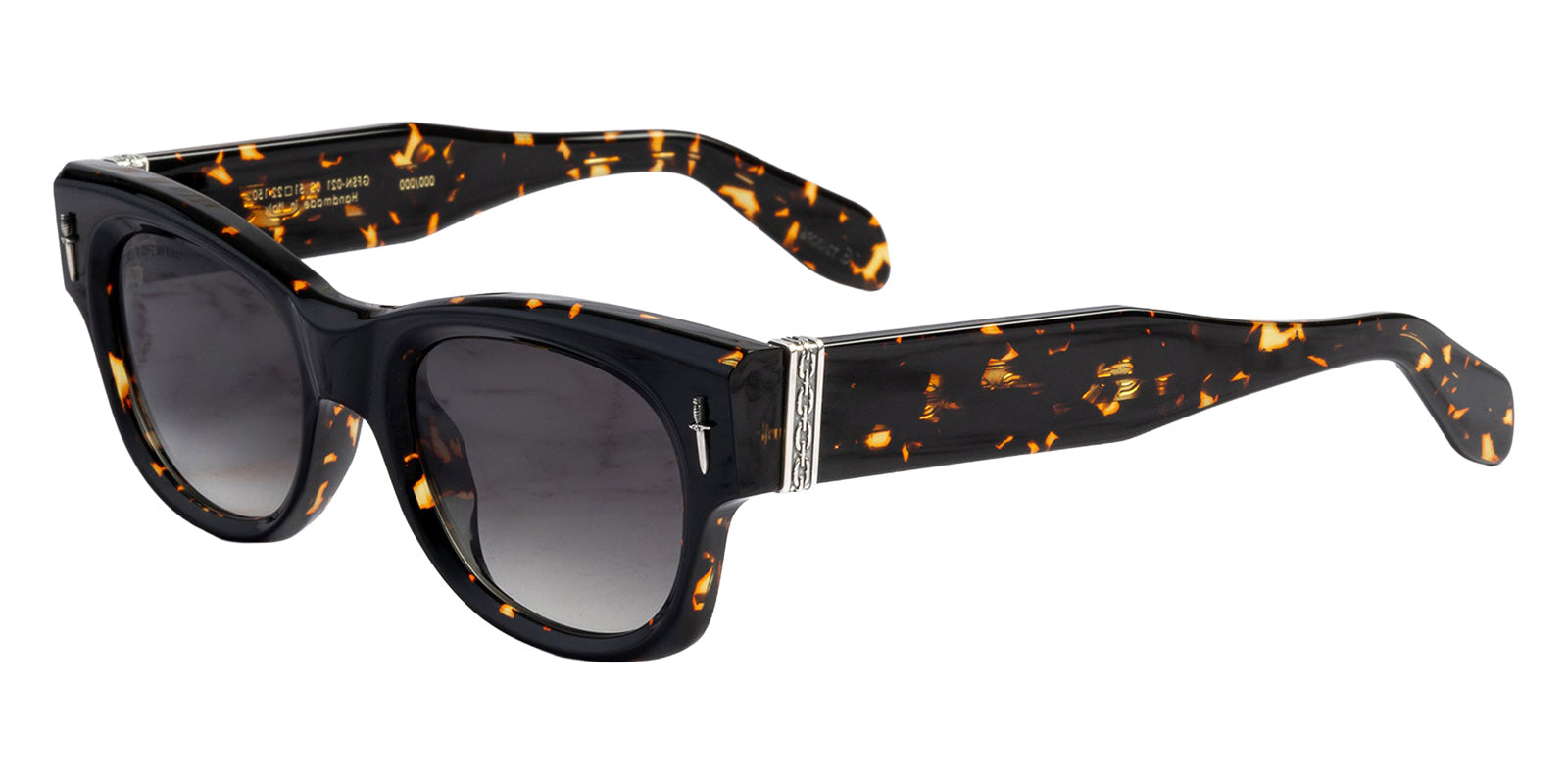 Cutler and Gross® The Great Frog Halen CG TGF Halen SUN Black on Havana 52 - Black on Havana