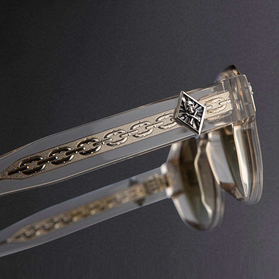 Cutler and Gross® The Great Frog Lucky Diamond I CG TGF Lucky Diamond I SUN Sand Crystal 48 - Sand Crystal