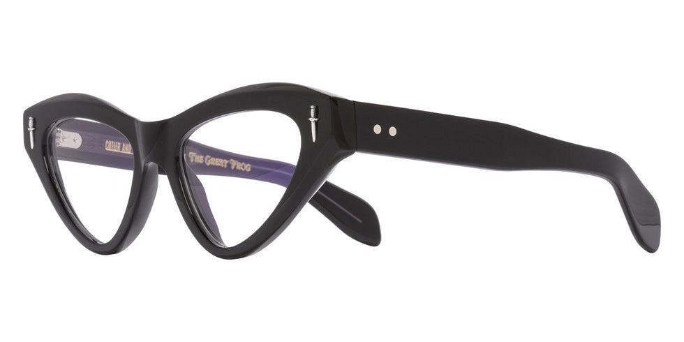 Cutler and Gross® The Great Frog Mini CG TGF Mini OP Black 53 - Black