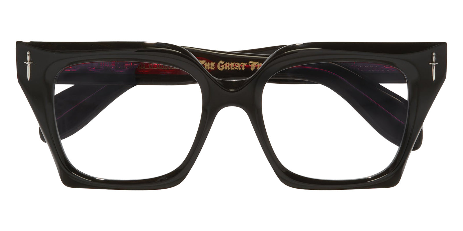 Cutler and Gross® The Great Frog Prometheus CG TGF Prometheus OP Black on Red 53 - Black on Red
