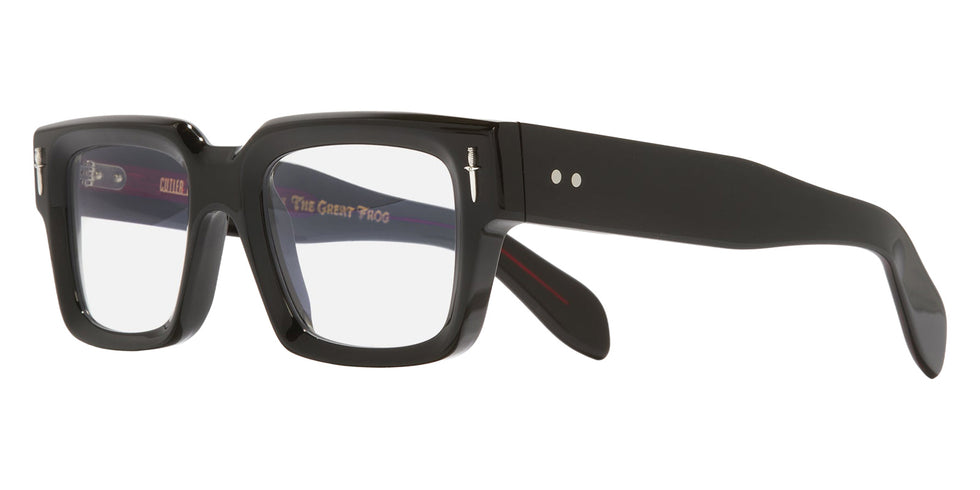 Cutler and Gross® The Great Frog Titan CG TGF Titan OP Black on Red 50 - Black on Red
