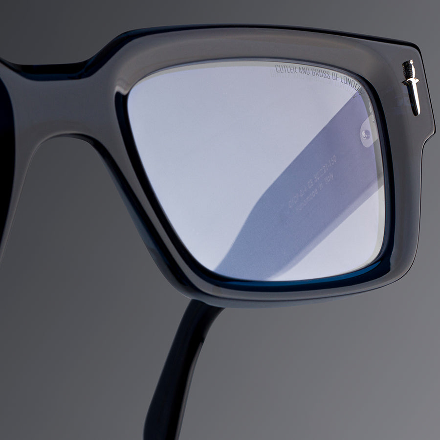Cutler and Gross® The Great Frog Titan CG TGF Titan OP Deep Blue Crystal 50 - Deep Blue Crystal