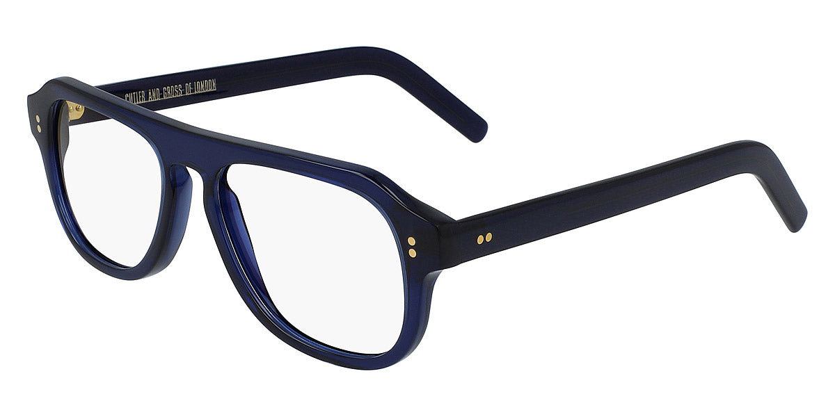 Cutler and Gross® CG0822V2 CG0822V2 BLUE 53 - Blue Eyeglasses