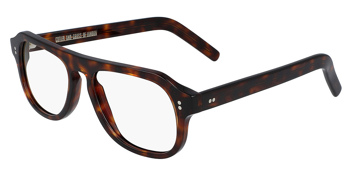 Cutler and Gross® CG0822V2 CG0822V2 TORTOISESHELL BROWN 53 - Tortoiseshell/Brown Eyeglasses
