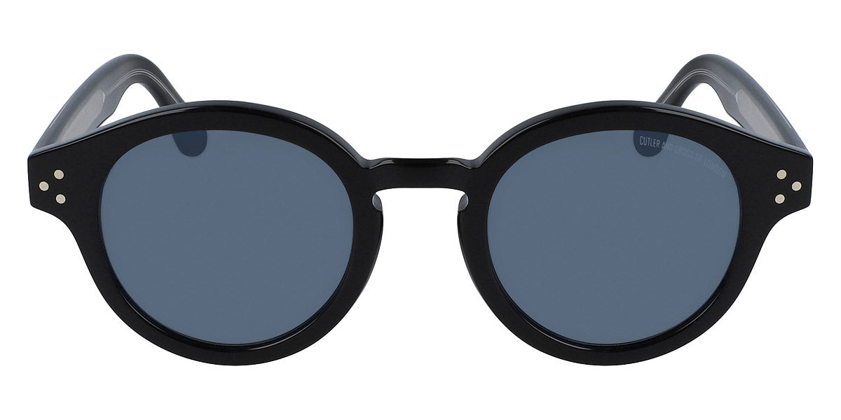Cutler and Gross® CG1291V2S CG1291V2S BLACK 48 - Black Sunglasses