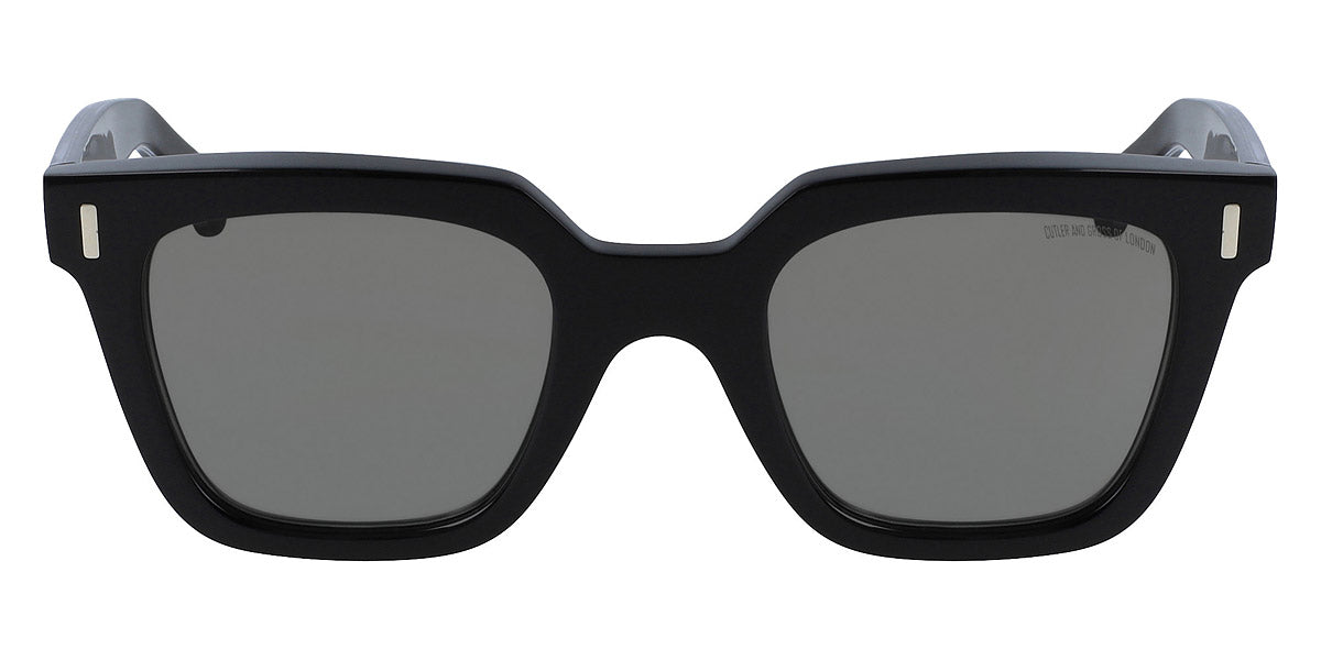 Cutler and Gross® CG1305S CG1305S BLACK METALLIC 51 - Black/Metallic Sunglasses