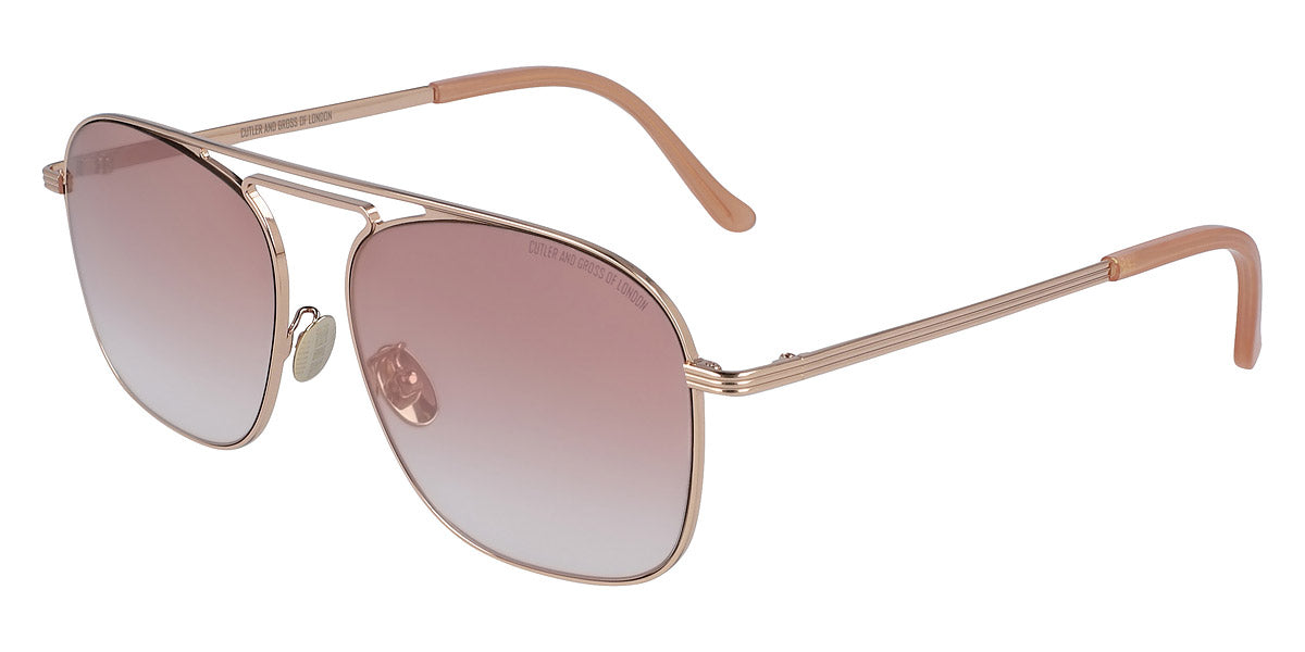 Cutler and Gross® CG1310S CG1310S SILVER BLACK 56 - Silver/Black Sunglasses