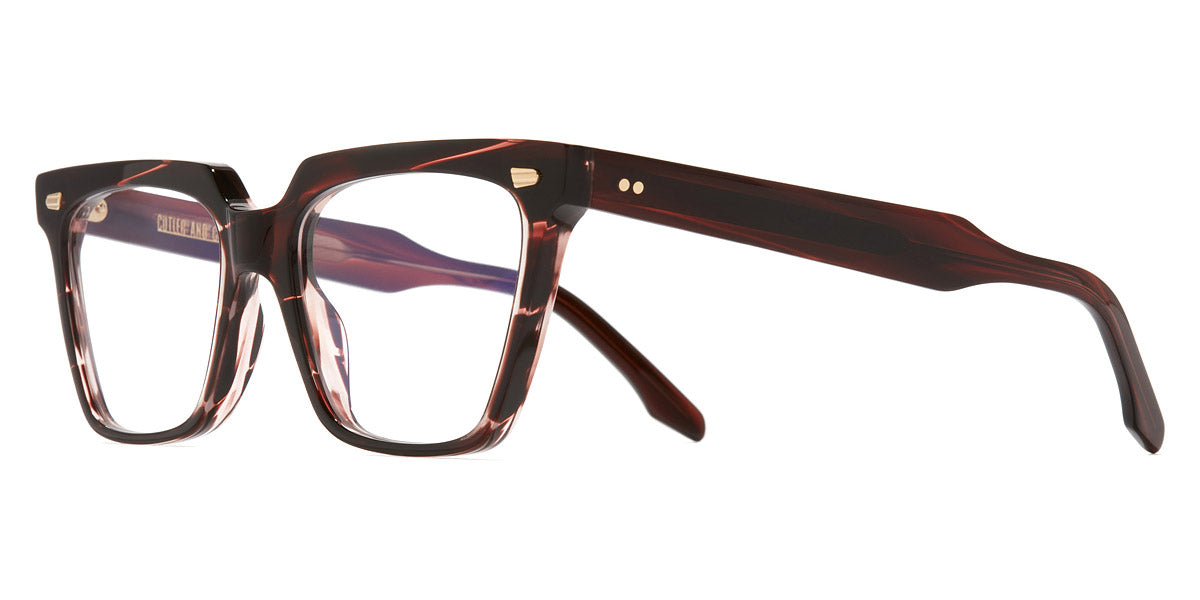 Cutler and Gross® CG1346 CG1346 STRIPED BROWN HAVANA 57 - Striped Brown Havana Eyeglasses