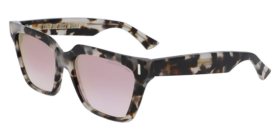 Cutler and Gross® CG1347S CG1347S GREY HAVANA ON CRYSTAL 57 - Grey Havana On Crystal Sunglasses