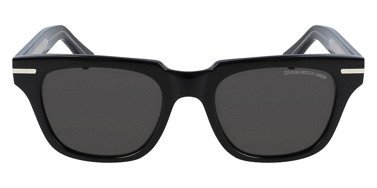 Cutler and Gross® CG1355S CG1355S BLACK ON CRYSTAL 53 - Black On Crystal Sunglasses