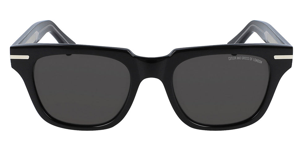 Cutler and Gross® CG1355S CG1355S BLACK ON CRYSTAL 53 - Black On Crystal Sunglasses