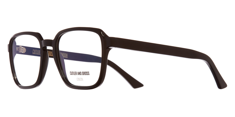 Cutler and Gross® CGOP136155 CGOP136155 001 BLACK 55 - Black Eyeglasses
