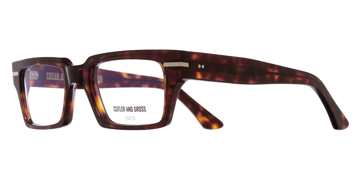 Cutler and Gross® OP1363 CGOP1363 CLASSIC DARK TURTLE 54 - Classic Dark Turtle Eyeglasses
