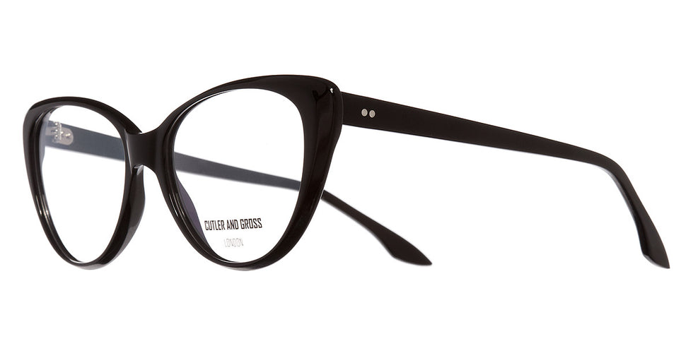 Cutler and Gross® CGOP137056 CGOP137056 BLACK 56 - Black Eyeglasses