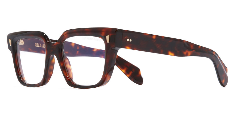 Cutler and Gross® CGOP934750 CGOP934750 DARK TURTLE 50 - Dark Turtle Eyeglasses