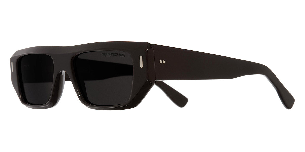 Cutler and Gross® CGSN1367 CGSN1367 BLACK 55 - Black Sunglasses