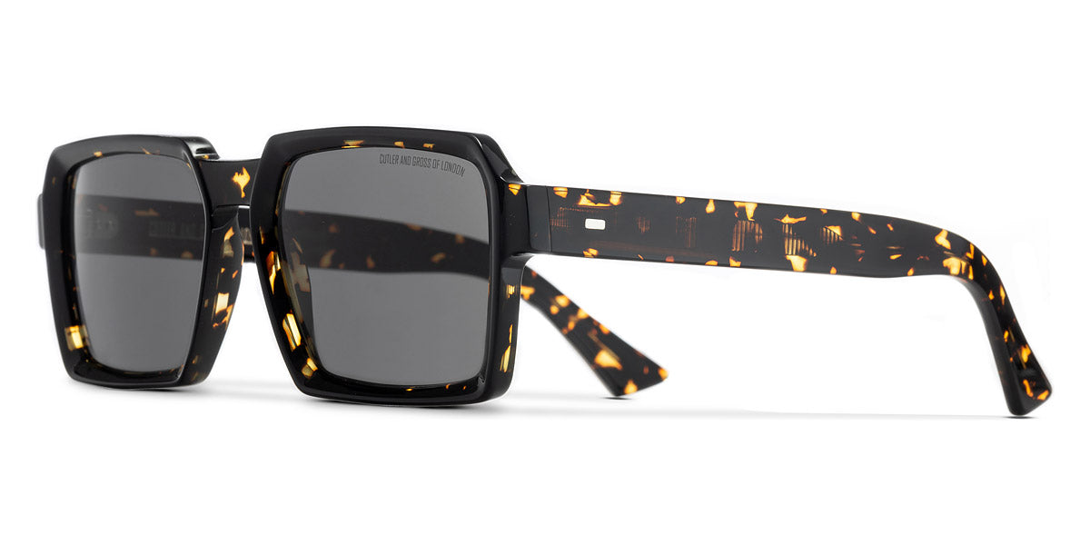 Cutler and Gross® CGSN138554 CGSN138554 BLACK ON HAVANA 54 - Black On Havana Sunglasses