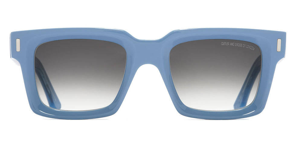 Cutler and Gross® CGSN138652ICS CGSN138652ICS SOLID LIGHT BLUE COLOUR STUDIO 52 - Solid Light Blue Colour Studio Sunglasses