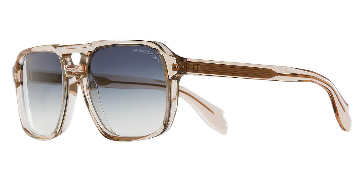 Cutler and Gross® CGSN139457 CGSN139457 HONEY TURTLE HAVANA 57 - Honey Turtle Havana Sunglasses
