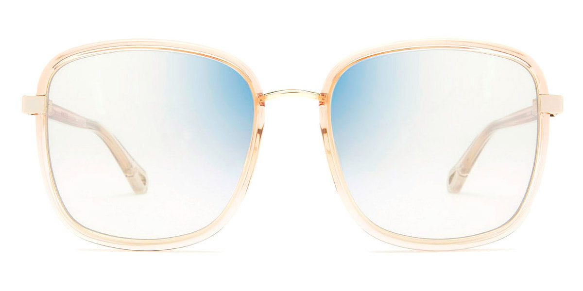 CAROLINA HERRERA CH0034S-03YGQR-64  Sunglasses Size 64mm 145mm 13 light gold Carolina Herrera HER 0234 RHL Optical Frame Gold Black - eye  main image 2
