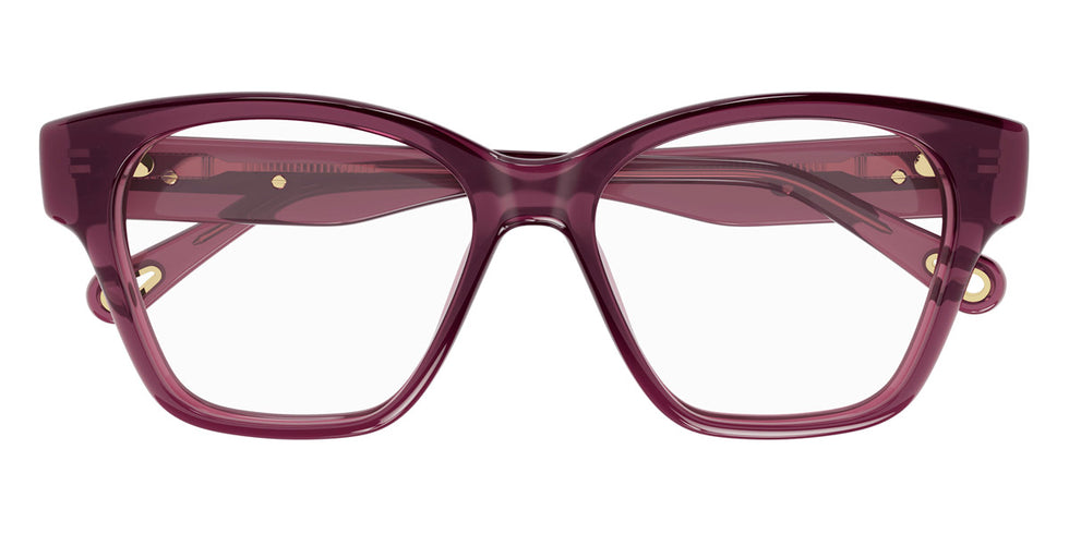 Chloé® CH0122O CHO CH0122O 003 52 - Burgundy Eyeglasses