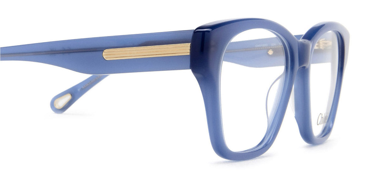 Chloé® CH0122O CHO CH0122O 004 52 - Blue Eyeglasses