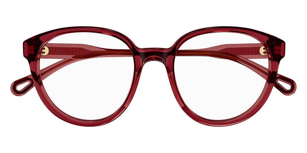 Chloé® CH0127OA CHO CH0127OA 003 54 - Burgundy Eyeglasses