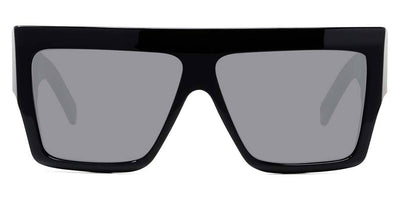 Celine® CL40092I CLN CL40092I 01A 60 - Shiny Black / Smoke Sunglasses