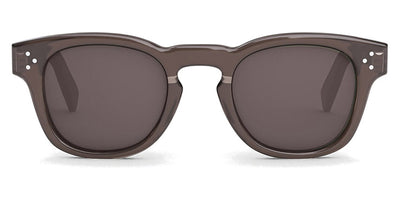 Celine® CL40233I CLN CL40233I 48E 49 - Shiny Transparent Dark Taupe / Brown Sunglasses