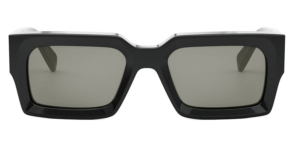 Celine® CL40280U CLN CL40280U 01A 54 - Shiny Black / Smoke Sunglasses