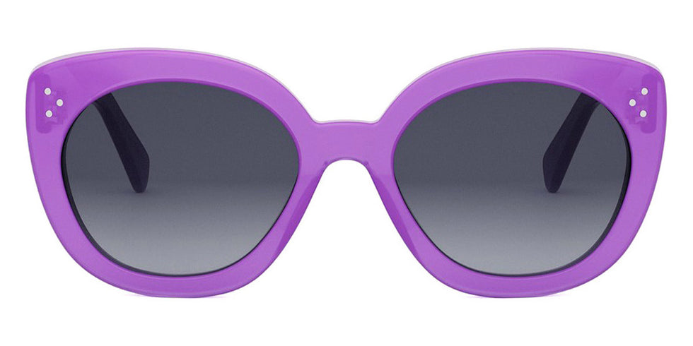 Celine® CL40295I CLN CL40295I 78B 56 - 78B Shiny Lilac / Gradient Smoke Sunglasses