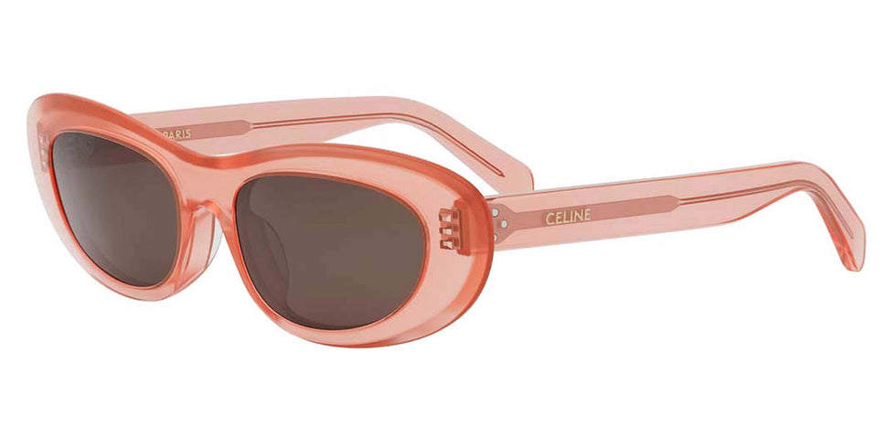 Celine® CL40310U CLN CL40310U 42E 54 - 42E Shiny Orange / Brown Sunglasses