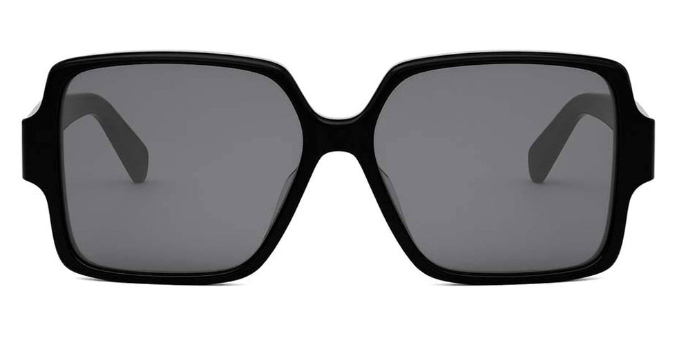 Celine® CL40316U CLN CL40316U 01A 60 - 01A Shiny Black / Grey Sunglasses