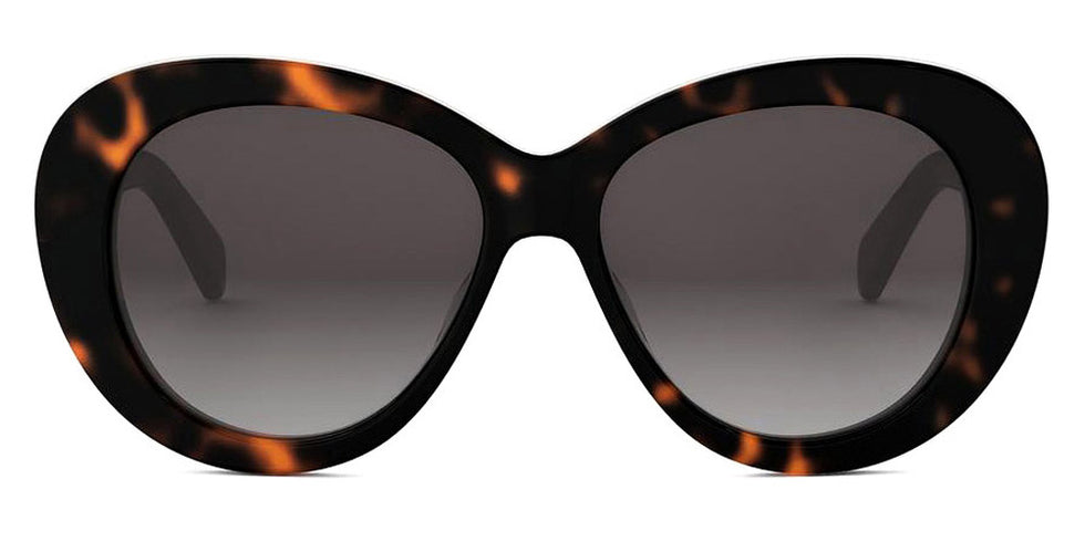 Celine® CL40317U CLN CL40317U 52F 55 - 52F Shiny Havana / Brown Gradient Sunglasses
