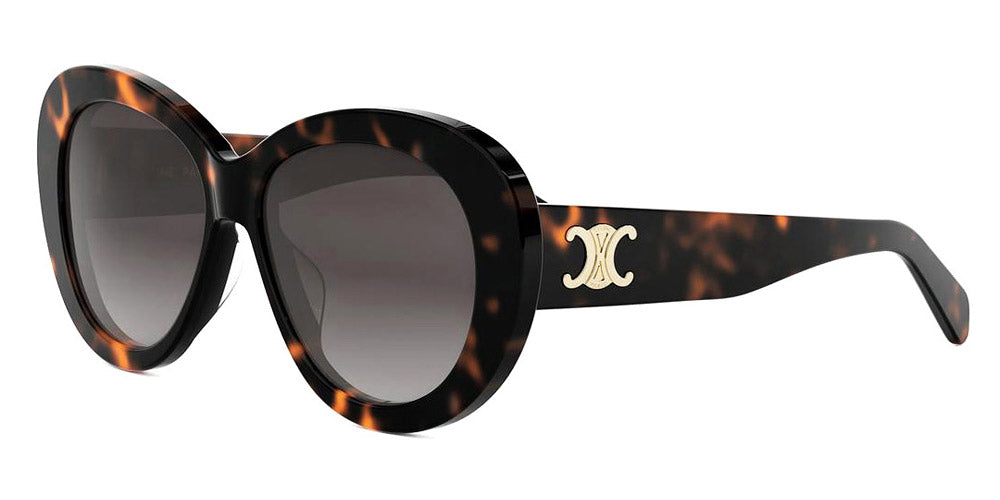 Celine® CL40317U CLN CL40317U 52F 55 - 52F Shiny Havana / Brown Gradient Sunglasses