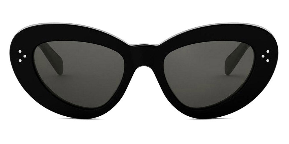 Celine® CL40320U CLN CL40320U 01A 52 - 01A Shiny Black / Grey Normal Sunglasses