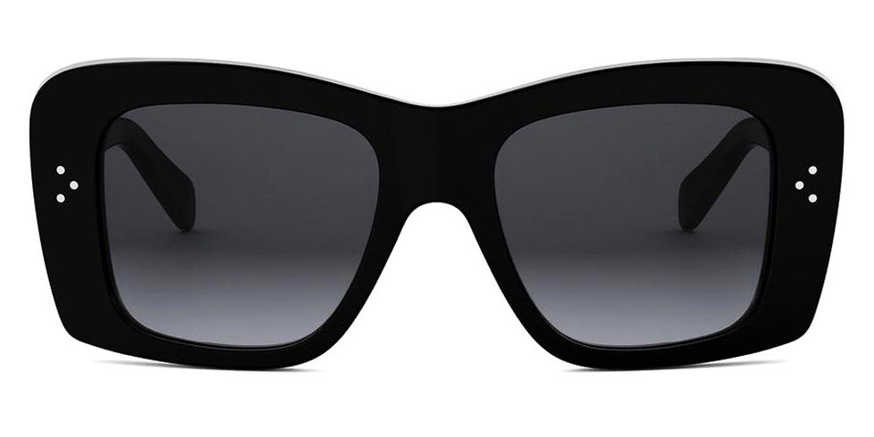 Celine® CL40321I CLN CL40321I 01B 53 - 01B Shiny Black / Grey Gradient Sunglasses