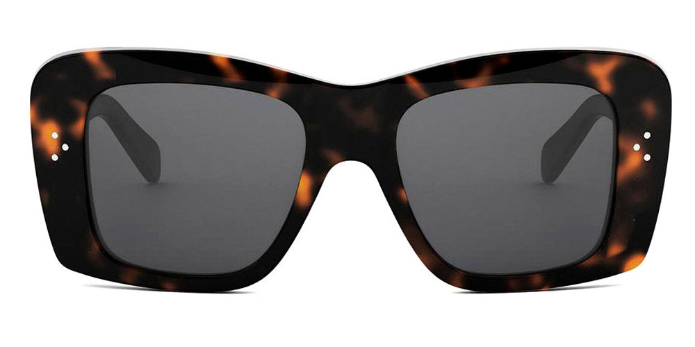 Celine® CL40321I CLN CL40321I 52A 53 - 52A Shiny Havana / Grey Normal Sunglasses