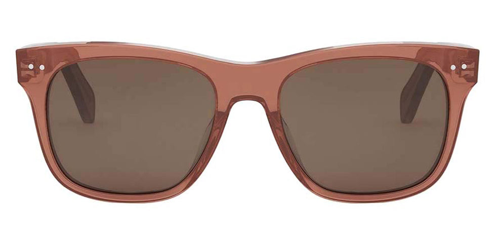 Celine® CL40322U CLN CL40322U 44E 54 - 44E Shiny Brown / Brown Sunglasses