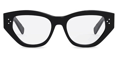Celine® CL50111I CLN CL50111I 001 52 - Shiny Black Eyeglasses