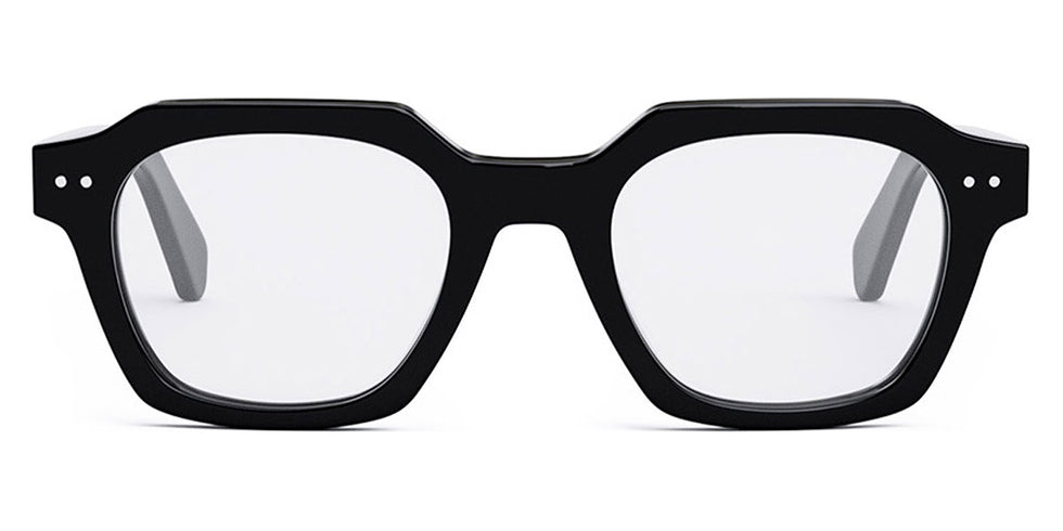 Celine® CL50128I CLN CL50128I 001 49 - Shiny Black Eyeglasses