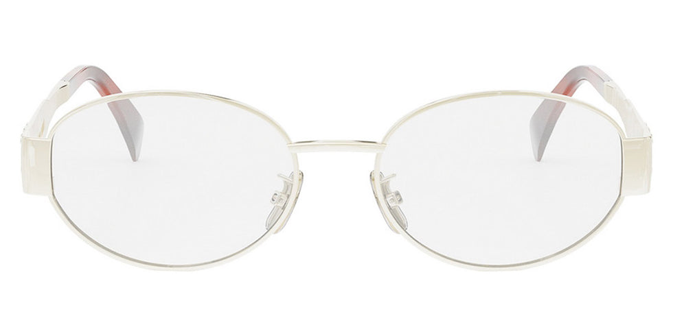 Celine® CL50140U CLN CL50140U 030 53 - Shiny Endura Gold Eyeglasses