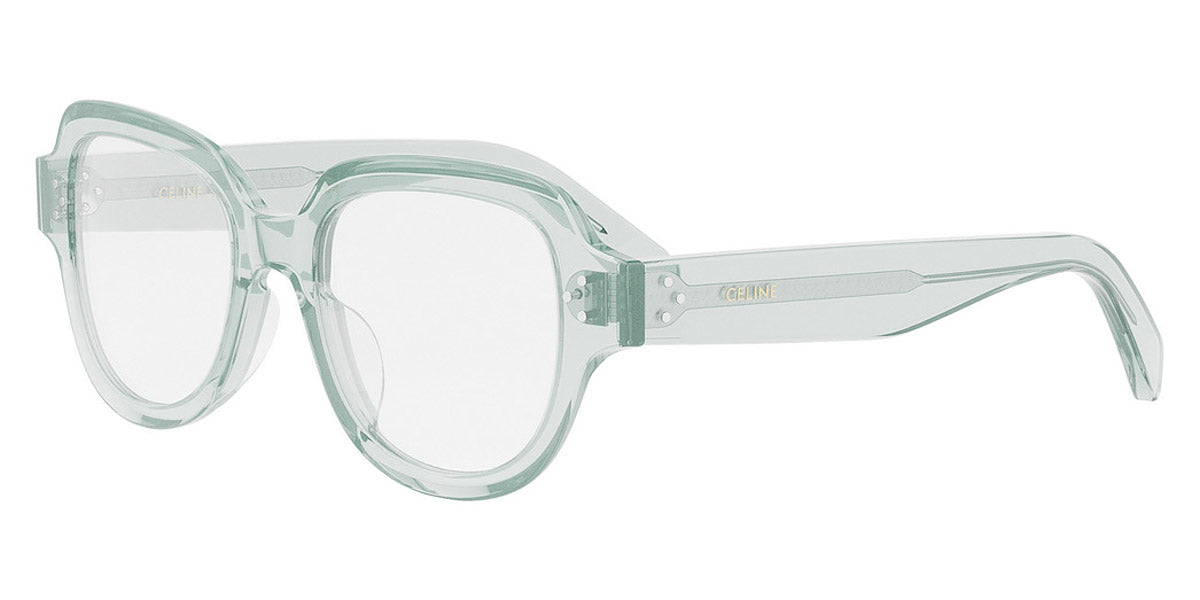 Celine® CL50141U CLN CL50141U 093 50 - Shiny Lime Transparent Eyeglasses