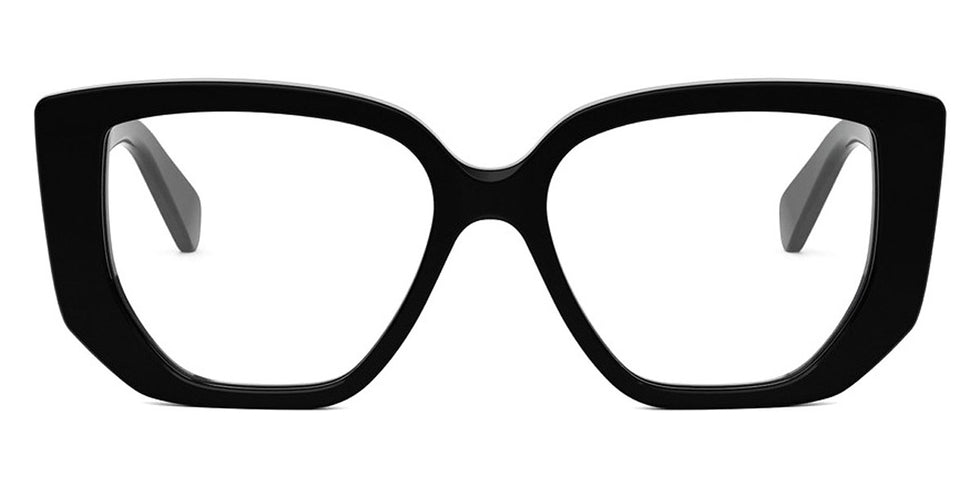 Celine® CL50146I CLN CL50146I 001 53 - Shiny Black Eyeglasses